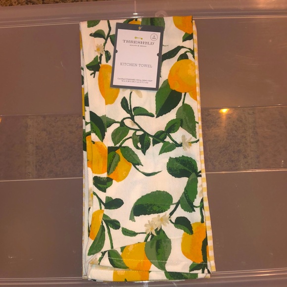 Threshold Kitchen Lemon Design Kitchen Towels 22 Packs New Poshmark